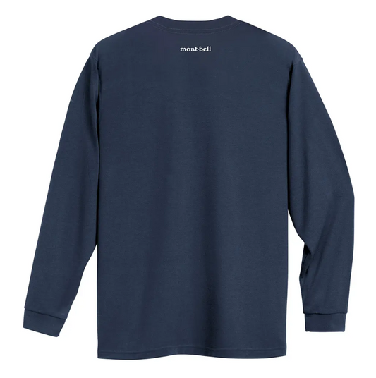 mont-bell Wickron Long Sleeve T Shiroi Yamaotoko