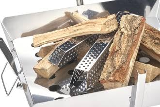 UNIFLAME - Bonfire Stand Accessory, Metal Firewood
