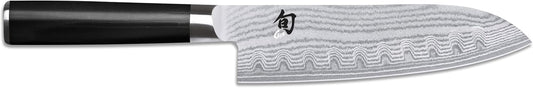 Shun - Classic Santoku Knife, Dimple, 6.9 inches (175 mm) Santoku Knife