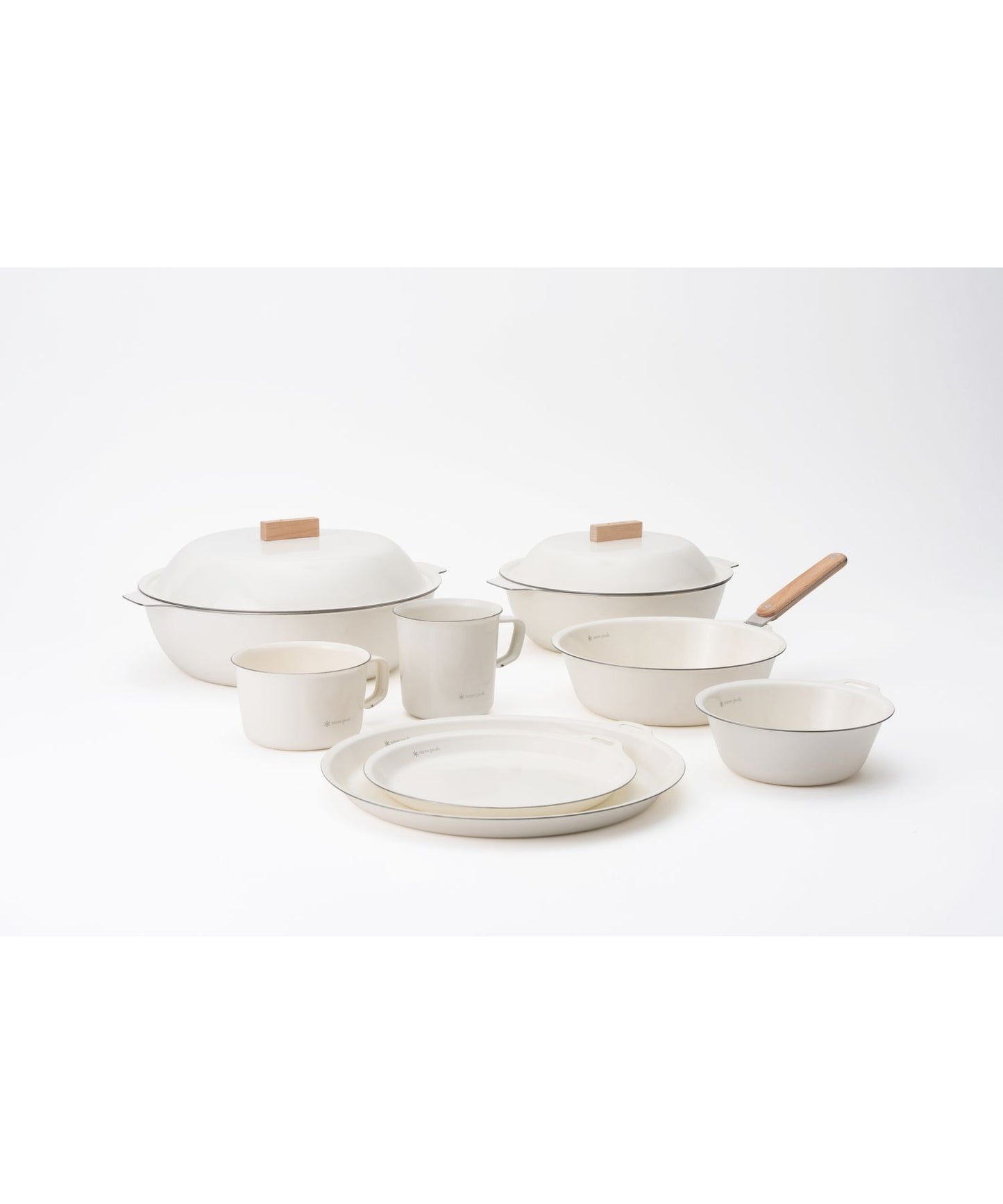 Snow Peak - Enamel Wide Mug 400 – Ivory