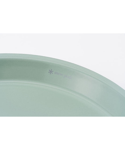 Snow Peak - Enamel Plate 260 Pale Green