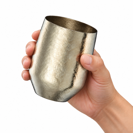 SUSgallery Titanium Tumbler Goblet Japanese Drinkware Made in Japan
