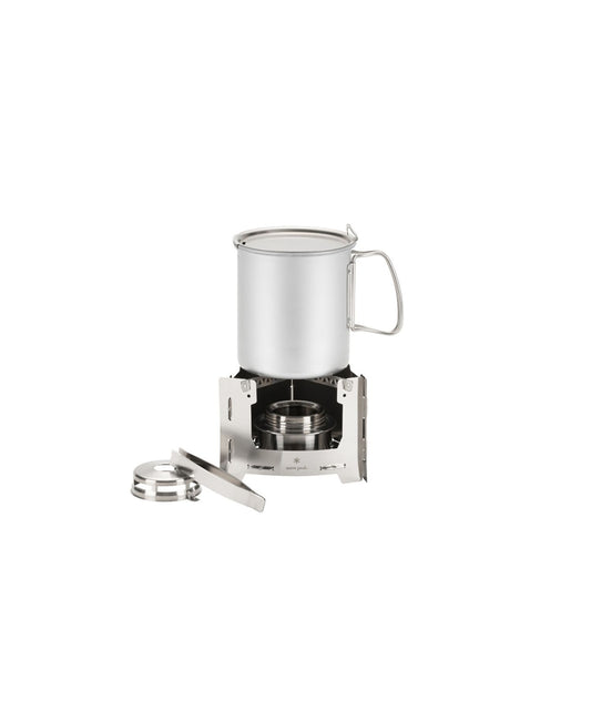 Snow Peak Kaen Stove Koen Cooker Set compact alcohol camping stove and cookware