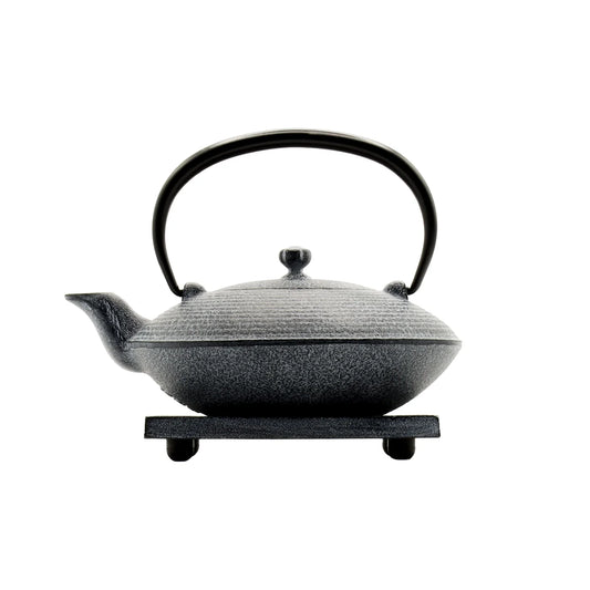 OIGEN - Sayo Cast Iron Teapot Set (0.4L) with Trivet – Made in Japan