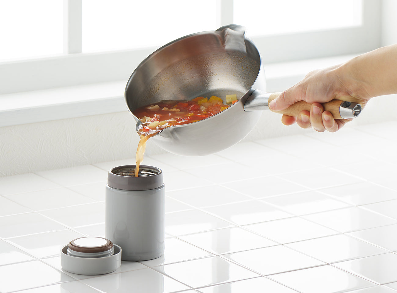 Yoshikawa - aikata Yukihira Saucepan 18cm