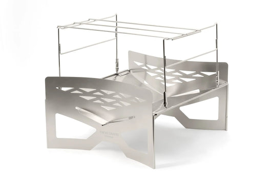 TOKYO CRAFTS MAKULITE ultralight folding titanium fire pit