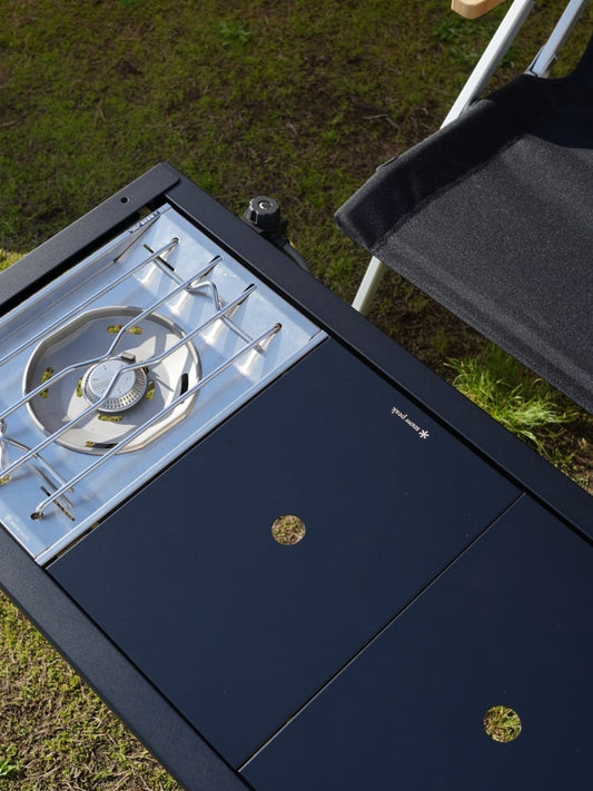 Easy Camp Cooking with a Compact Flat Burner: Lamb and Lettuce Shabu-Shabu Outdoors