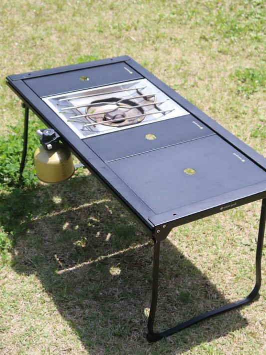 Snow Peak Entry IGT Black Limited Edition: A Minimal Camp Kitchen Table Made for Real Outdoor Use
