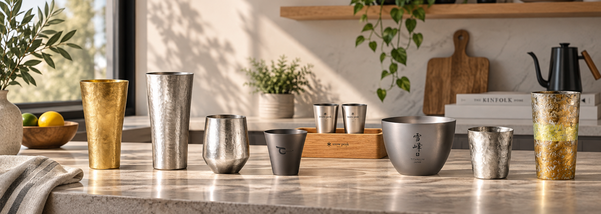 Japanese Titanium Cups & Mugs