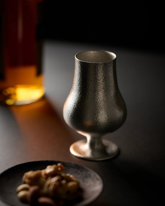 NOUSAKU Japanese pure tin whisky tasting glass