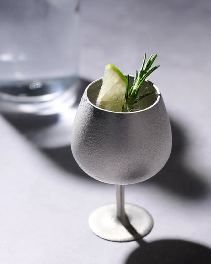 NOUSAKU Aroma Glass – Japanese pure tin gin and spirits tasting glass