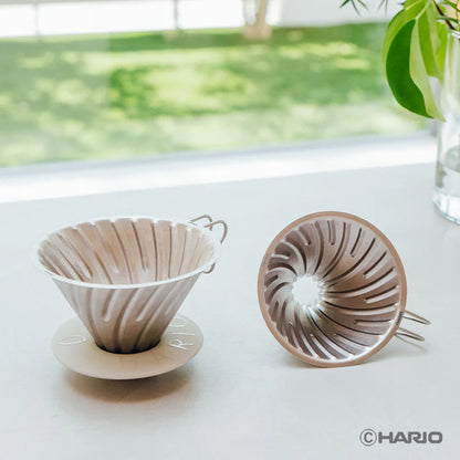 HARIO - V60 Titanium Pour-Over Coffee Dripper