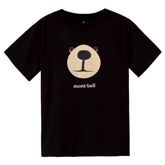 mont-bell Wickron Long Sleeve T Baby's Monta Bear Face