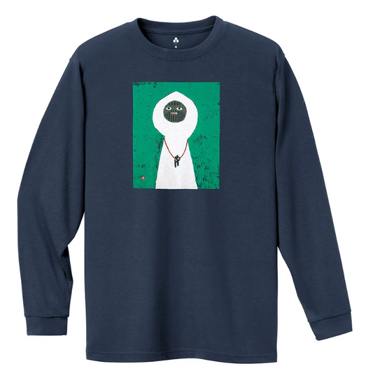 mont-bell Wickron Long Sleeve T Shiroi Yamaotoko