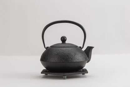 Iwachu - Teapot for both iron kettle and 5 types Qinghai wave set