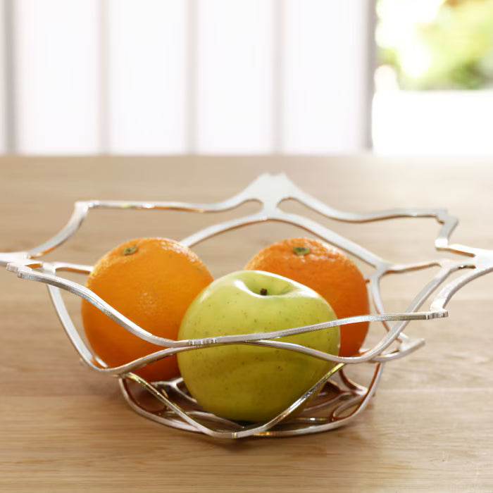 NOUSAKU KAGO Peony L Japanese pure tin flexible basket