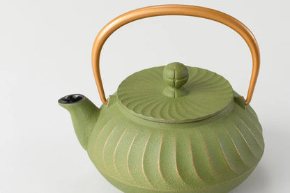 Iwachu - Teapot Type 5 Wave (GoldWakakusa)