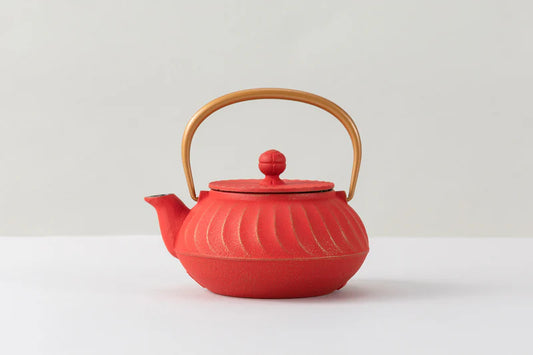 Iwachu - Teapot type 5 wave (goldred)
