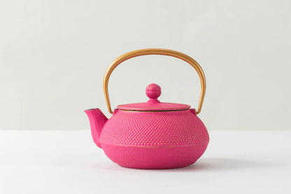 Iwachu - Teapot type 5 Arale (goldpink) Turu gold