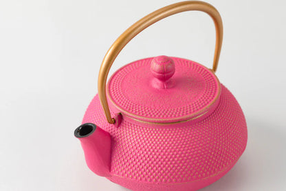 Iwachu - Teapot type 5 Arale (goldpink) Turu gold