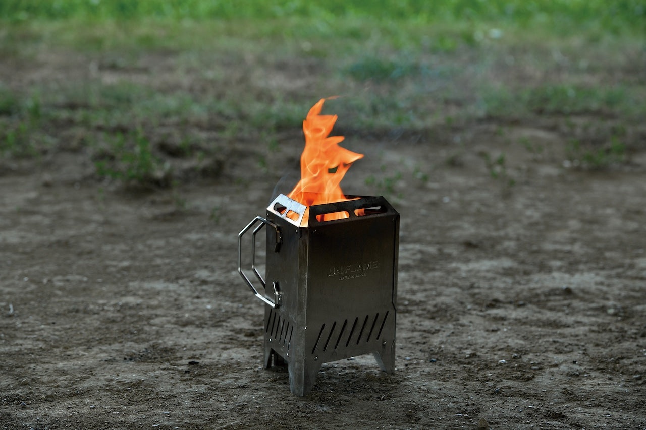 UNIFLAME - Secondary Combustion Fire Pit with Low Smoket – Made in Japan