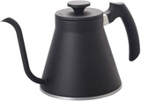 HARIO - V60 ドリップケトル、ガス火対応、IH対応、実用容量800ml、マットブラック、日本製
