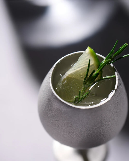 NOUSAKU Aroma Glass – Japanese pure tin gin and spirits tasting glass