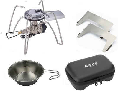 SOTO - ST-340 + Range Regulator Stove, Set of 2 (SOTO Sierra Cup Included)