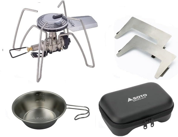 SOTO - ST-340 + Range Regulator Stove, Set of 2 (SOTO Sierra Cup Included)