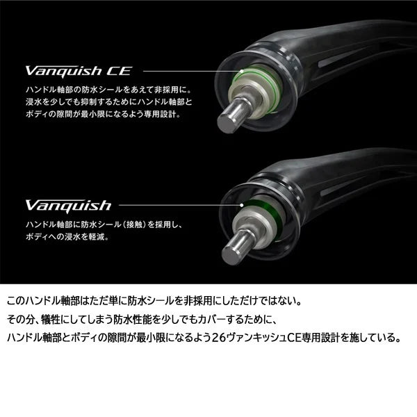 Shimano - 26 Vanquish CE 2500S
