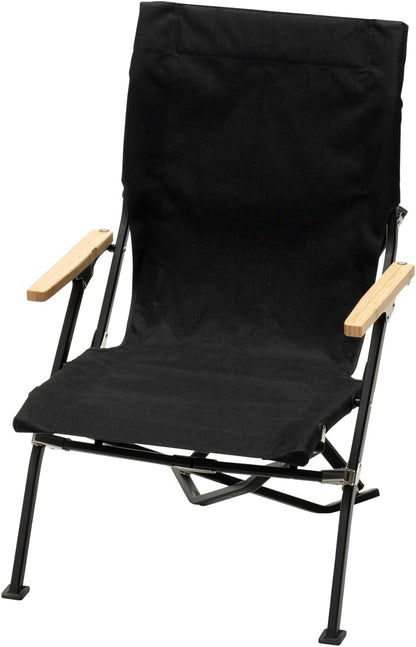 スノーピーク - ローチェア ショート ブラック