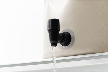 Snow Peak - FP-130 Soft Water Jug, Tank, Water Bag, Faucet, Foldable, Camping, Outdoors, BBQ