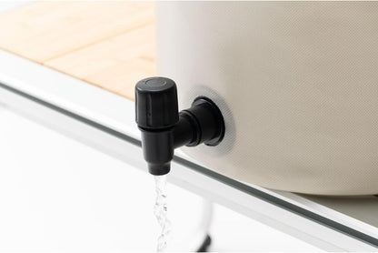 Snow Peak - FP-130 Soft Water Jug, Tank, Water Bag, Faucet, Foldable, Camping, Outdoors, BBQ