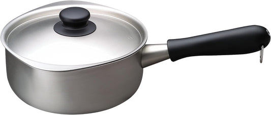Sori Yanagi - 3-Layer Stainless Steel Single Handed Pot 7.1 inches (18cm)