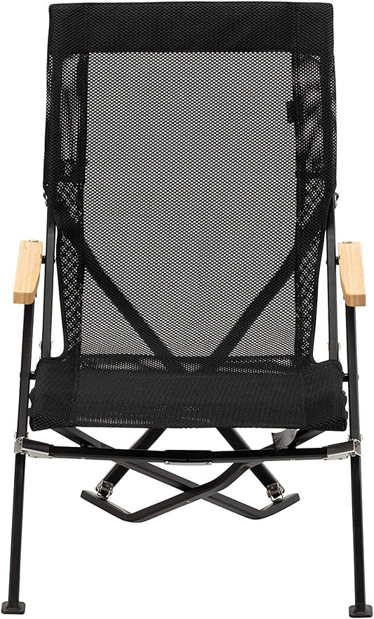 スノーピーク - メッシュローチェア30 リッチブラック