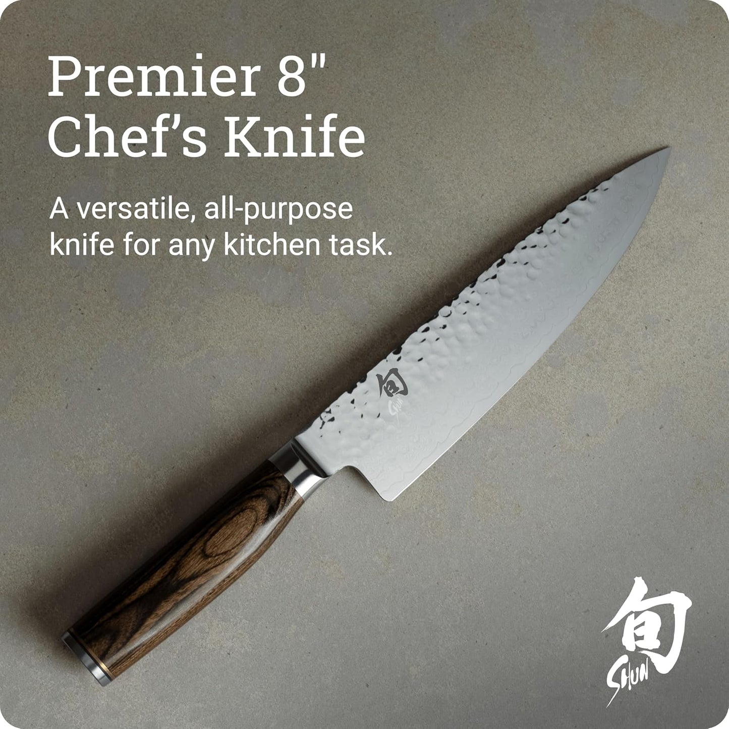 Shun - Premier Chef's Knife, 8 inches (200 mm), KAI Shun TM0706