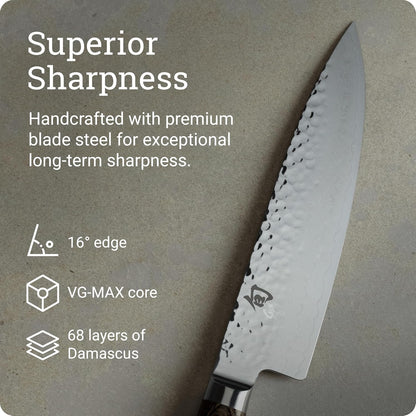 Shun - Premier Chef's Knife, 8 inches (200 mm), KAI Shun TM0706