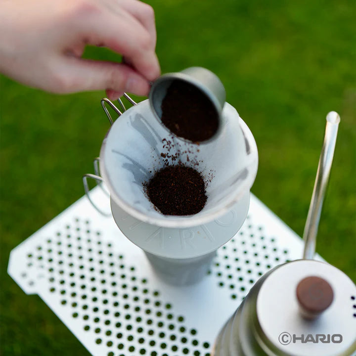 HARIO - V60 Titanium Pour-Over Coffee Dripper