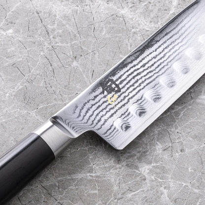 Shun - Classic Santoku Knife, Dimple, 6.9 inches (175 mm) Santoku Knife