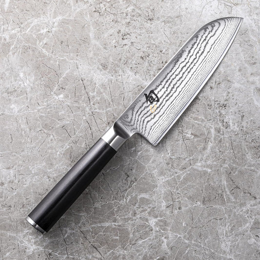 Shun - Classic Santoku Knife, 5.3 inches (135 mm) Santoku Knife