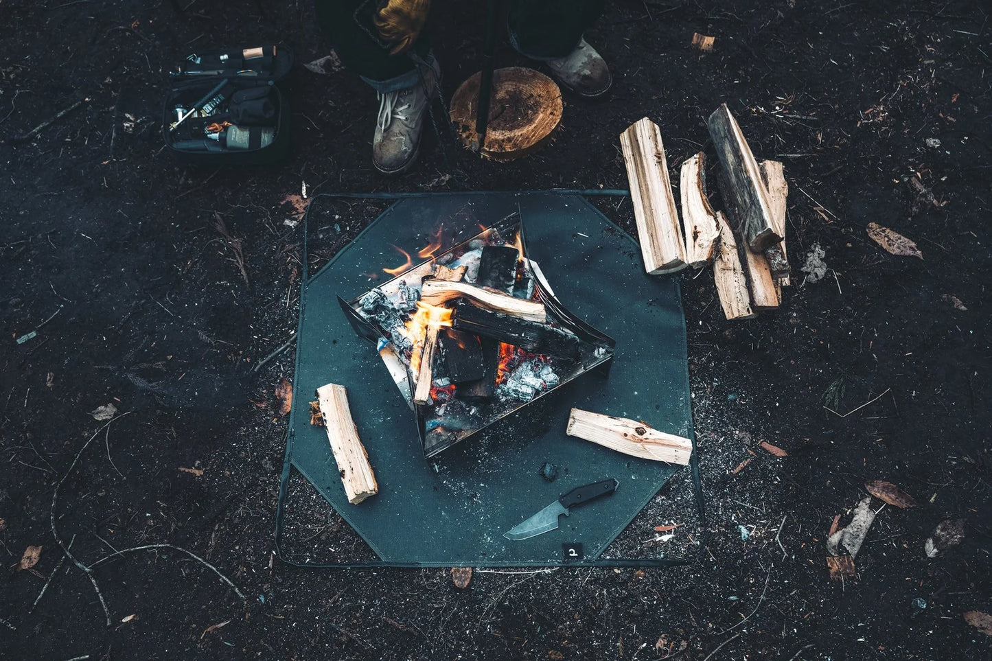 TOKYO CRAFTS - MAKULITE Titanium Fire Pit
