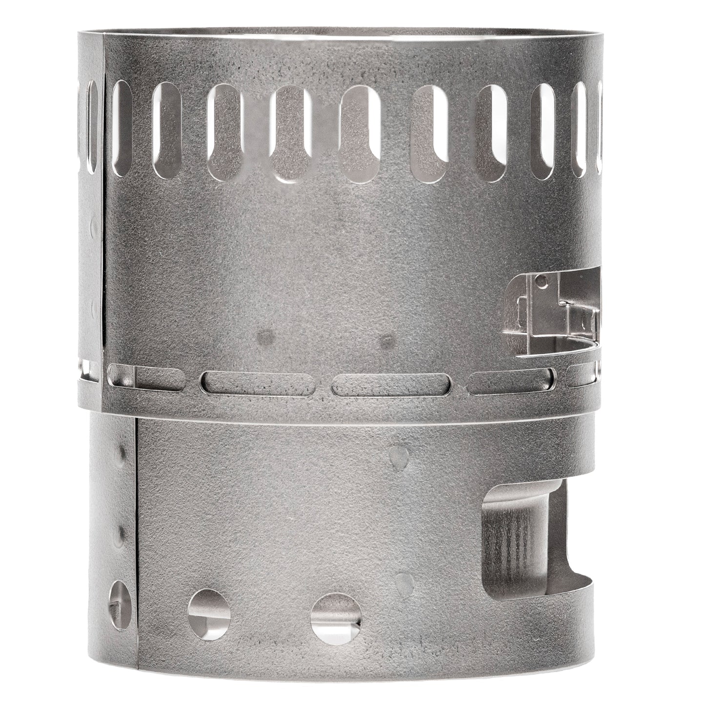 EVERNEW Alcohol Stove Stand DX Set with titanium alcohol stove and windscreen pot support