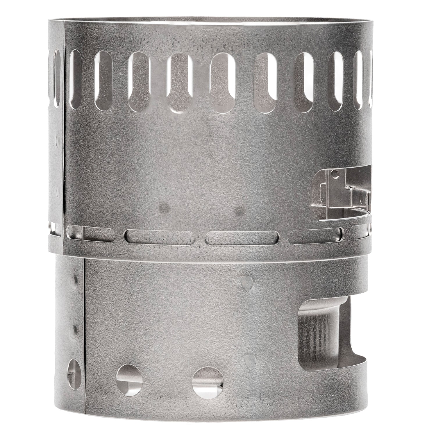 EVERNEW Alcohol Stove Stand DX Set with titanium alcohol stove and windscreen pot support