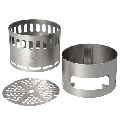 EVERNEW Ti Mug Pot 500 titanium alcohol stove starter set made in Japan