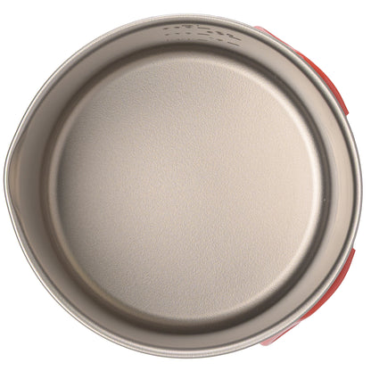 EVERNEW Ti Maccheroni Pot 1000 pure titanium backpacking pot with locking strainer lid