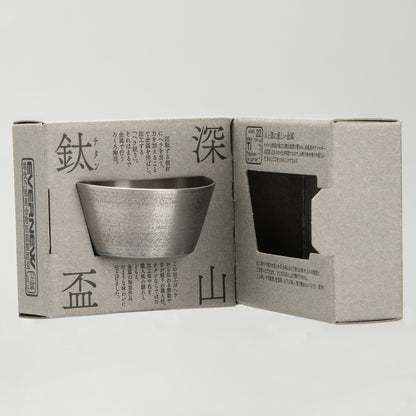 EVERNEW – Miyama Titanium Sake Cup – Raw