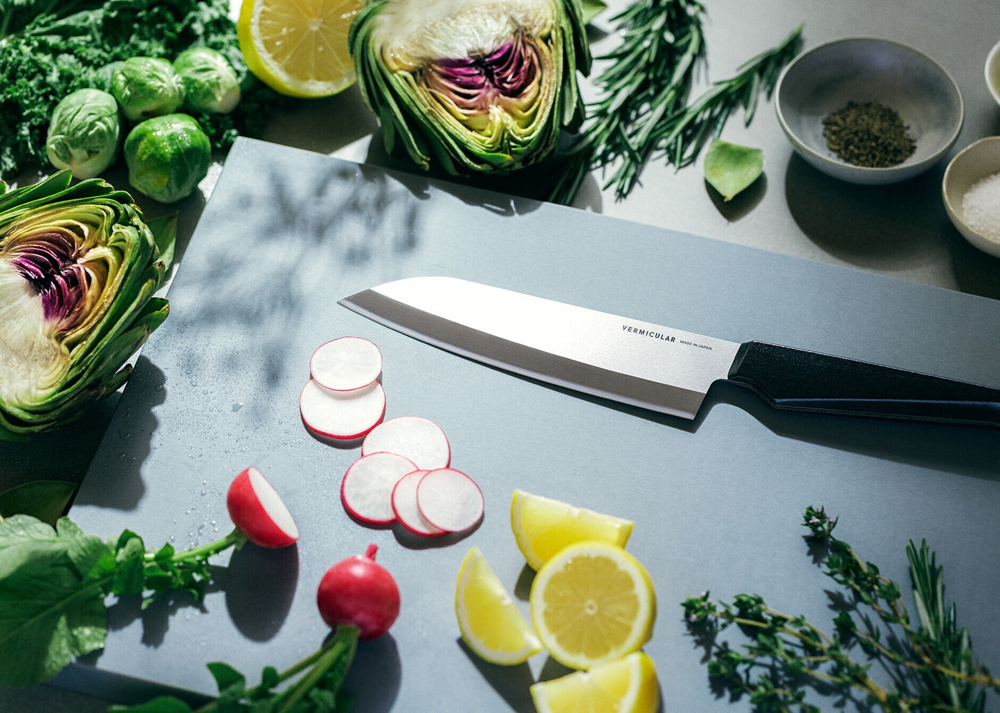 VERMICULAR - Santoku Kitchen Knife – Matte Black