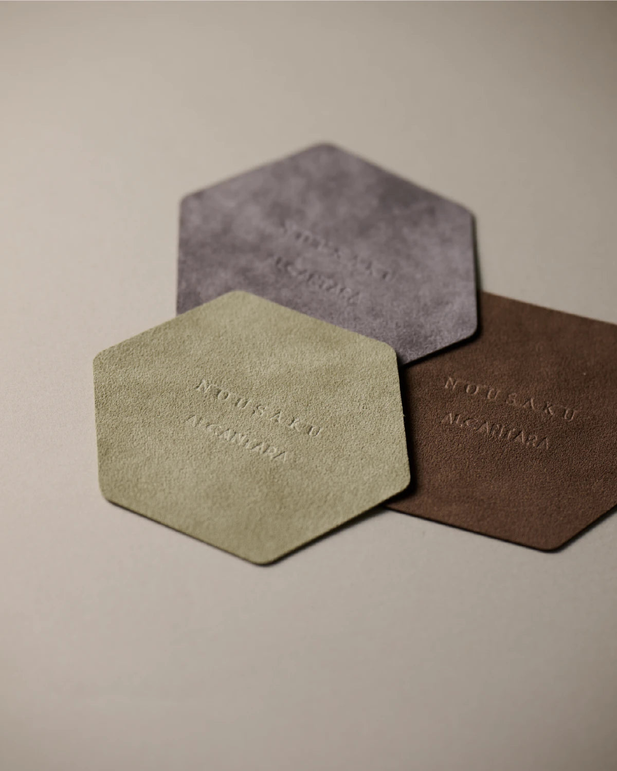 NOUSAKU Break Time Set – Pure Tin Tumbler with Alcantara Sleeve and Coaster