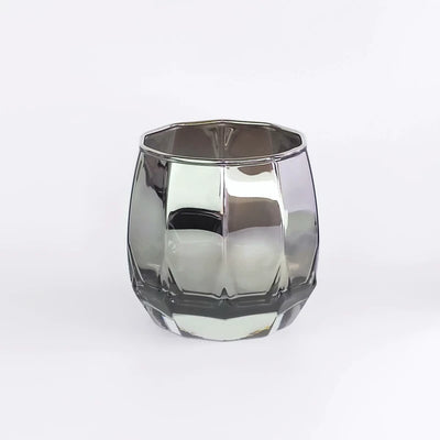 PROGRESS - Vertex-Silver Titanium Whisky Glass