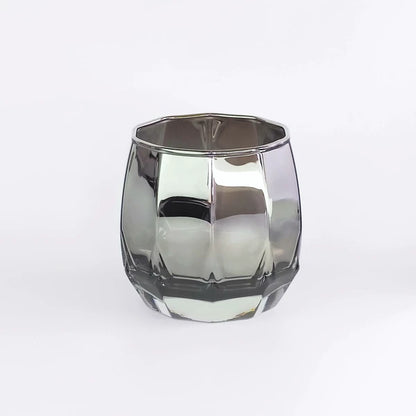 PROGRESS - Vertex-Silver Titanium Whisky Glass